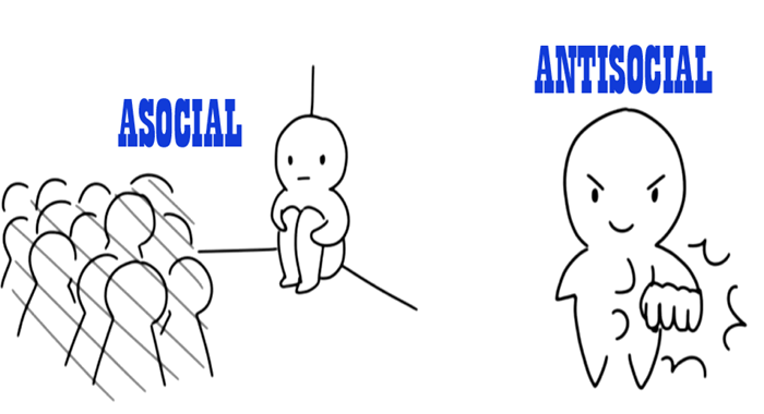 ¿Ser Asocial o Antisocial?